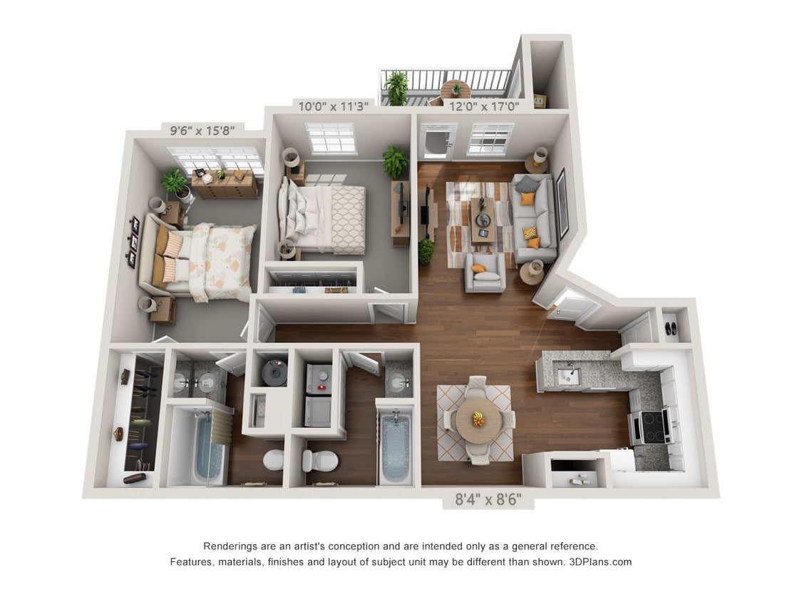 Floor Plan - The Bay II