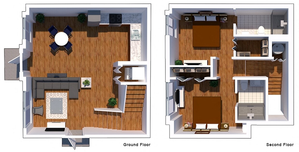 Floor Plan - Townhouse