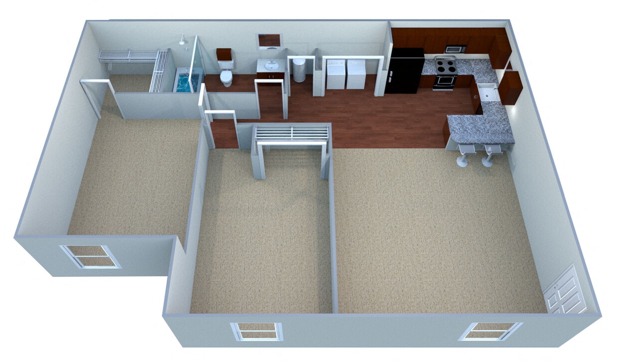 Floor Plan - Classic Deluxe IV & Classic Deluxe II