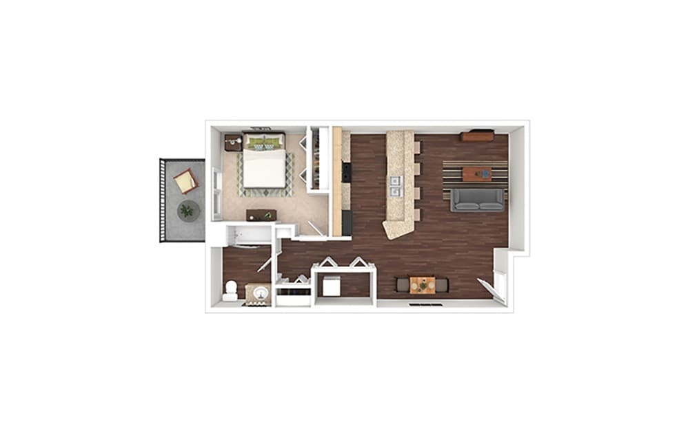 Floor Plan - Beige - Classic
