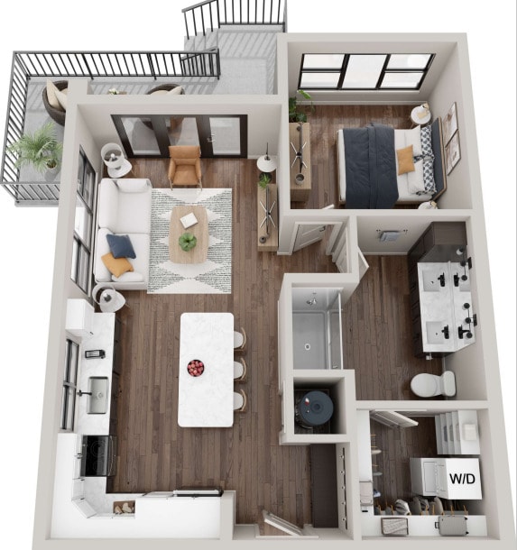 Floor Plan - The Blue