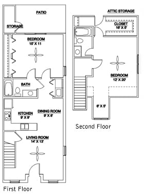 2BR/2BA - B2A
