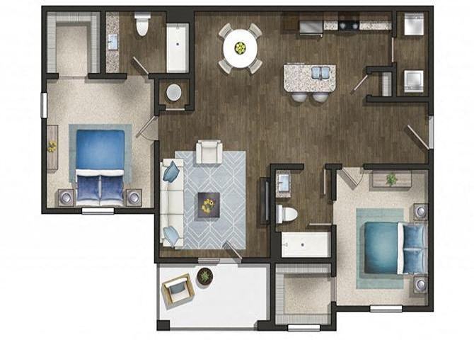 Floor Plan - The Cypress