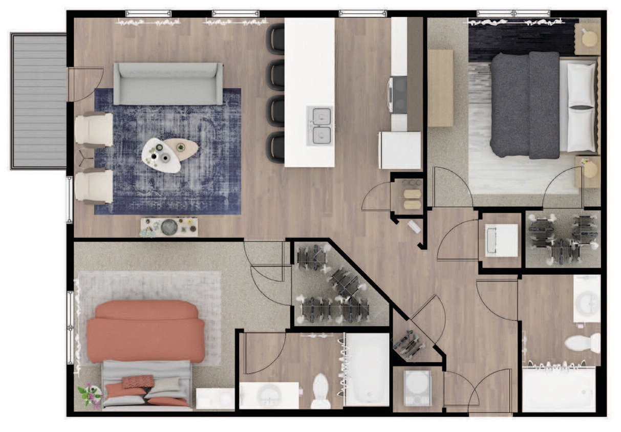Floor Plan - Vermillion