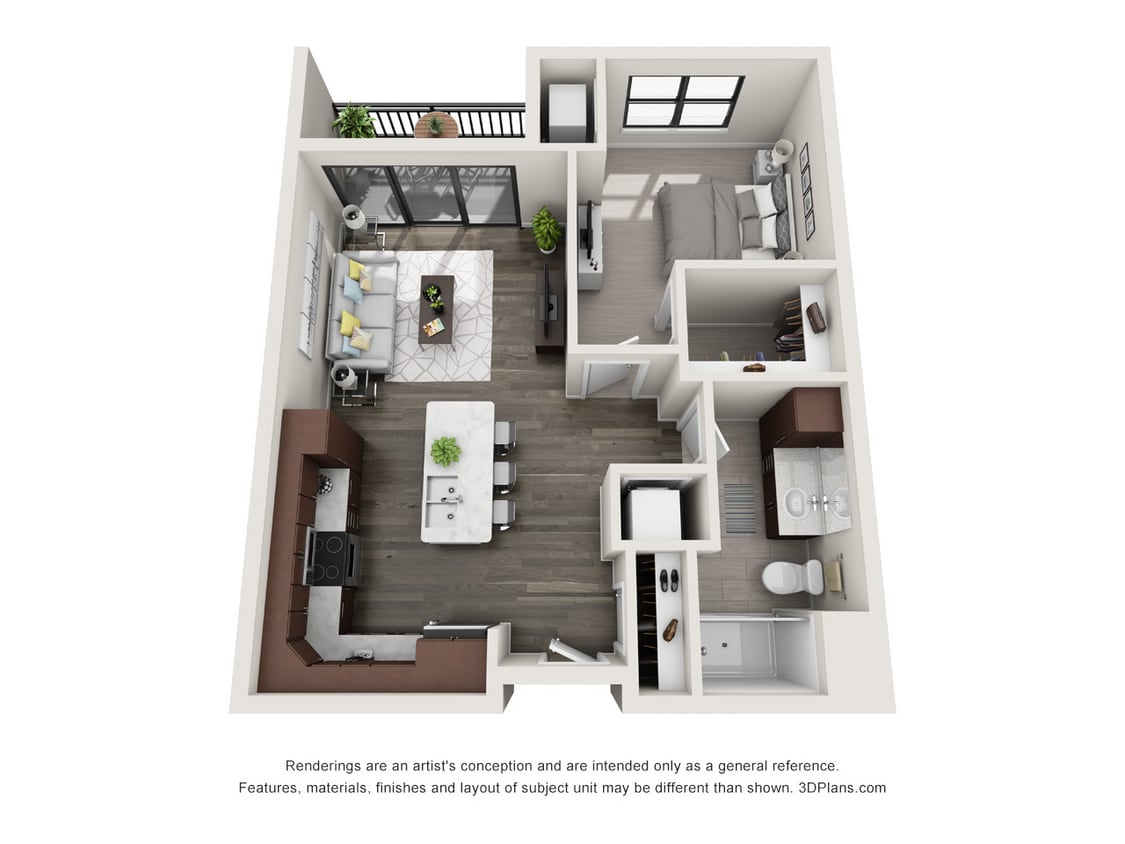 Synergy_Unit-B5_1.jpg - Peridot 1 Bed, 1 Bath