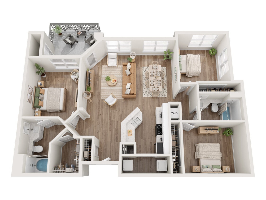 Floor Plan - Maverick Renovated