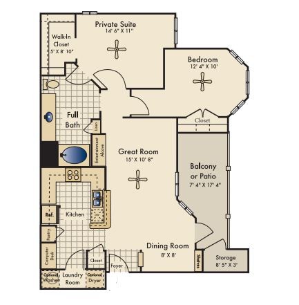 Floor Plan - Riverton