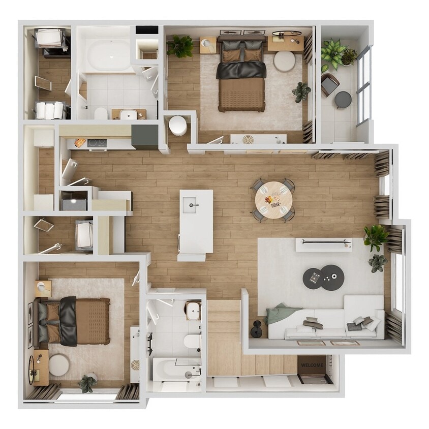 Floor Plan - The Charleston