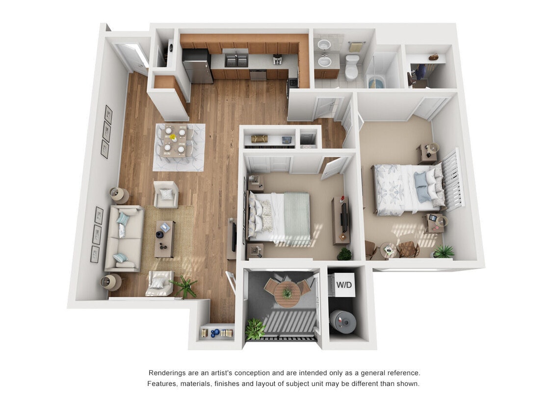 Floor Plan - 2x1 Decade
