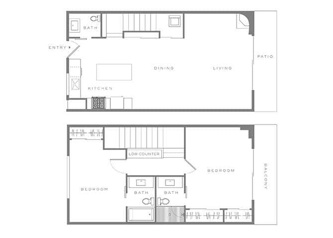 Floor Plan - B06T Townhome