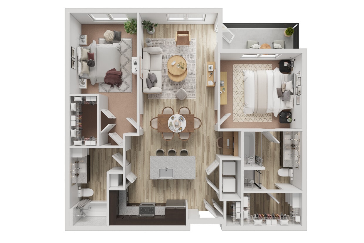 Floor Plan - Perkins Six