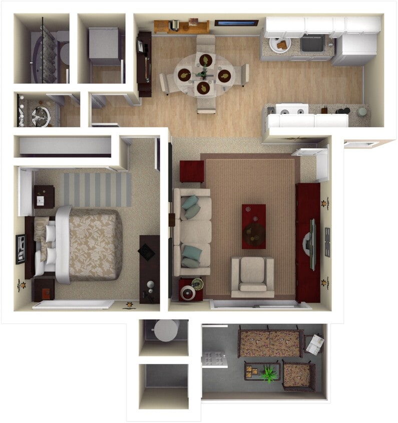 Floor Plan - Residence 1 Luxury