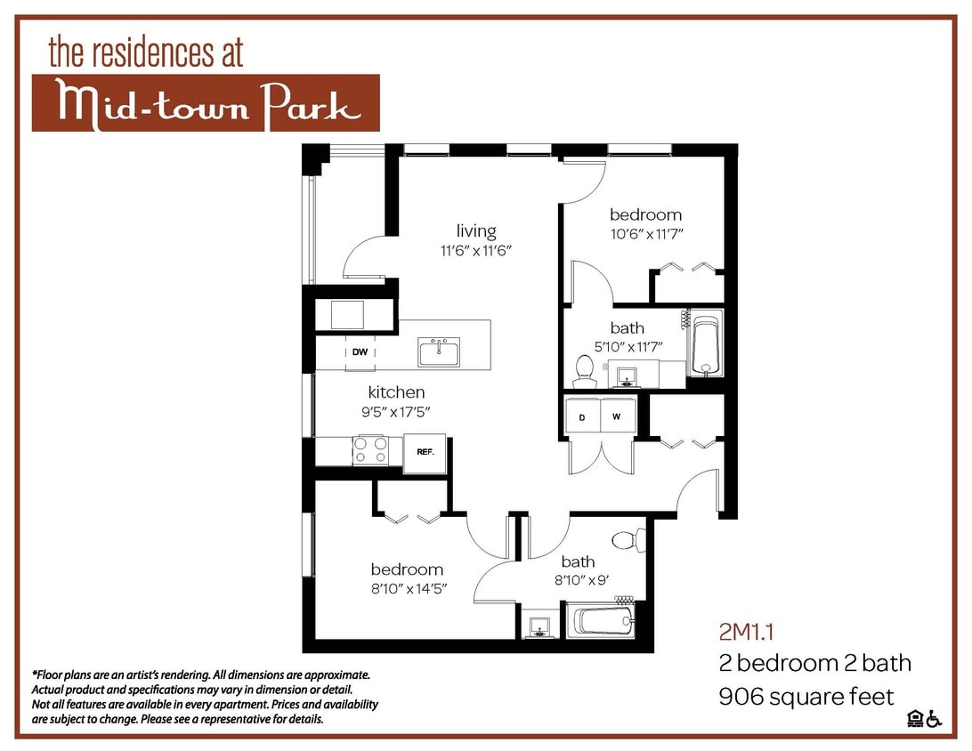 Floor Plan - 2M1.1