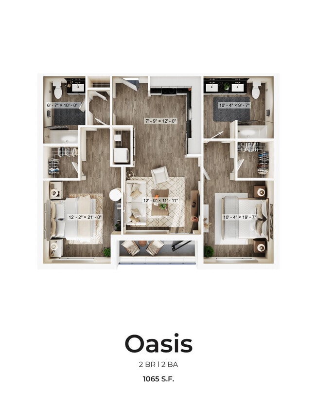 Floor Plan - Oasis