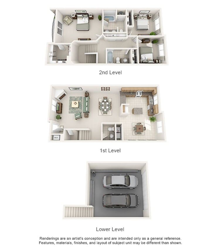 Floor Plan - 3X3C