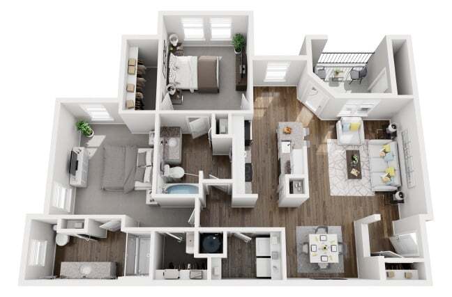 Floor Plan - Madison Renovated