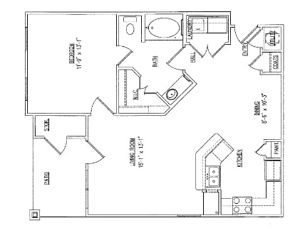 1BR/1BA - Franklin II