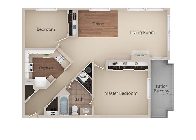 Floor Plan - 2X1-Metropolitan