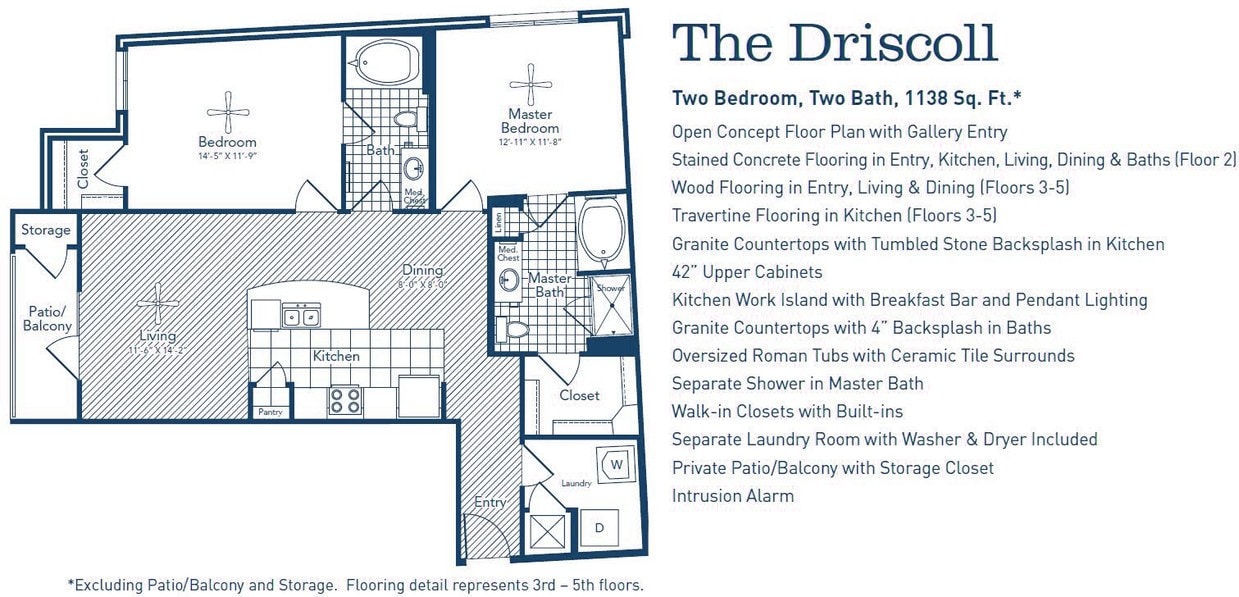 Floor Plan - The Driscoll