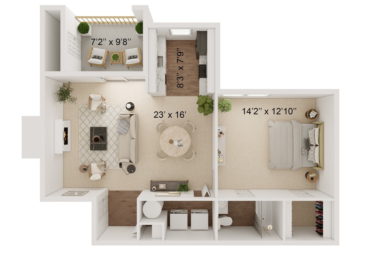 Floor Plan - The Bray