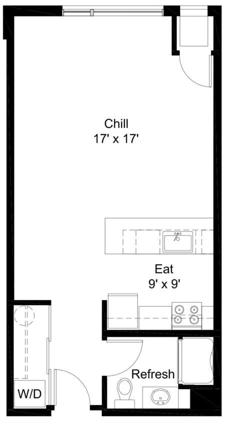 Floor Plan - Studio