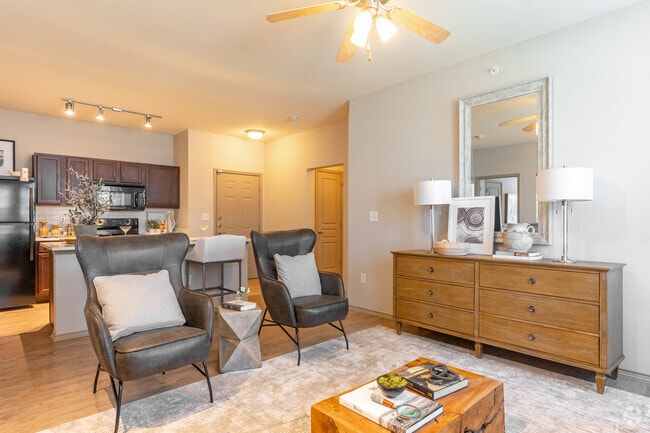2BR, 2BA - Living Room - The Wyatt at Presidio Junction