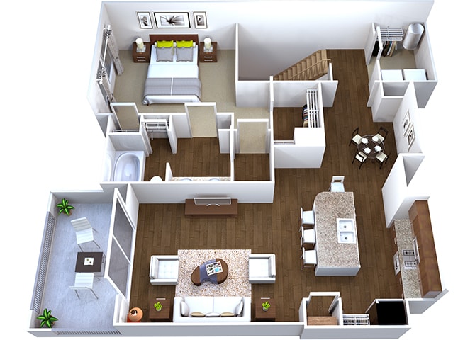 Floor Plan - Mykonos