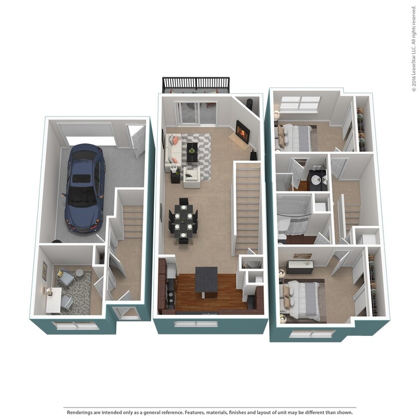 Floor Plan - Residence 12 Upgraded