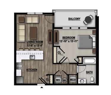 Floor Plan - 1D