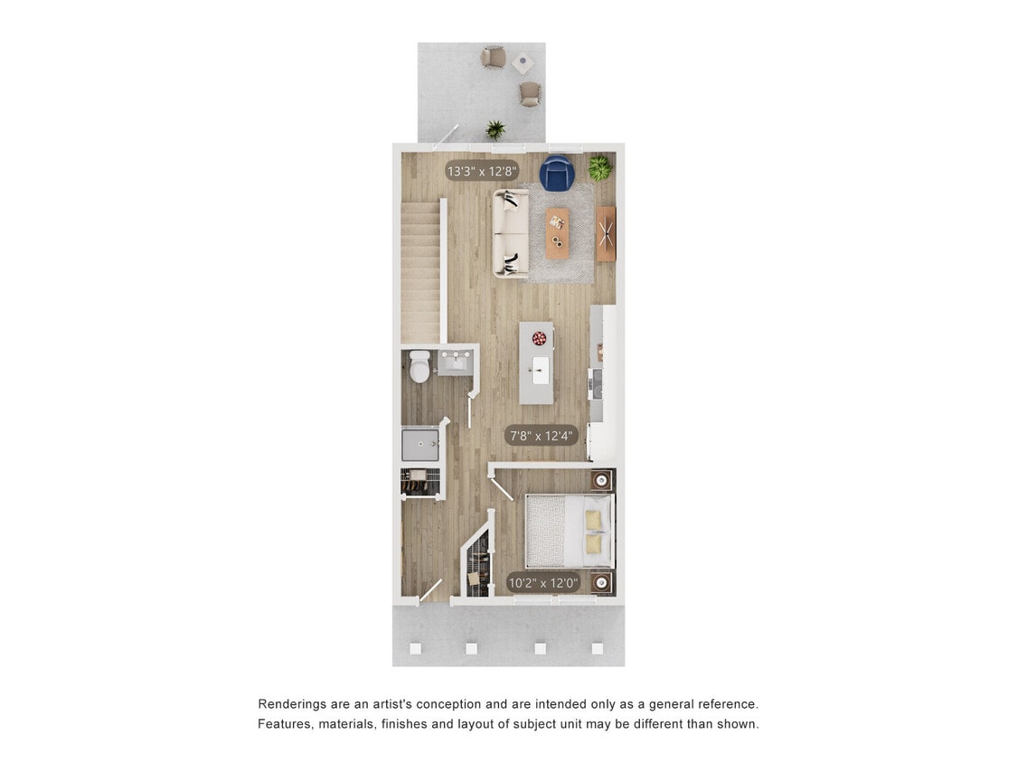 Floor Plan - Townhome B1