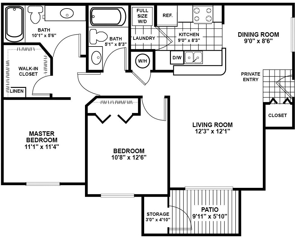 Floor Plan - Maple 1 - Signature