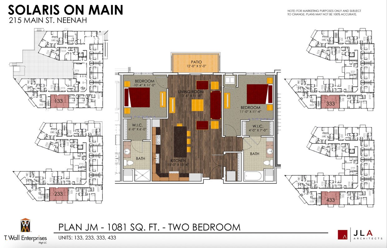 Floor Plan - Two Bed JM