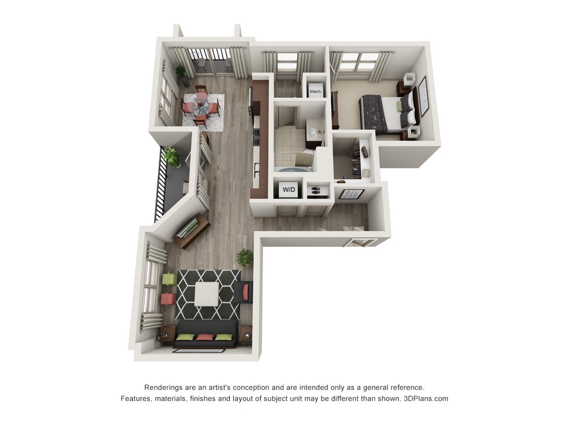 The Gramercy - East Village - 1 Beds - 1 Baths - 883 Sq. ft. - East Village