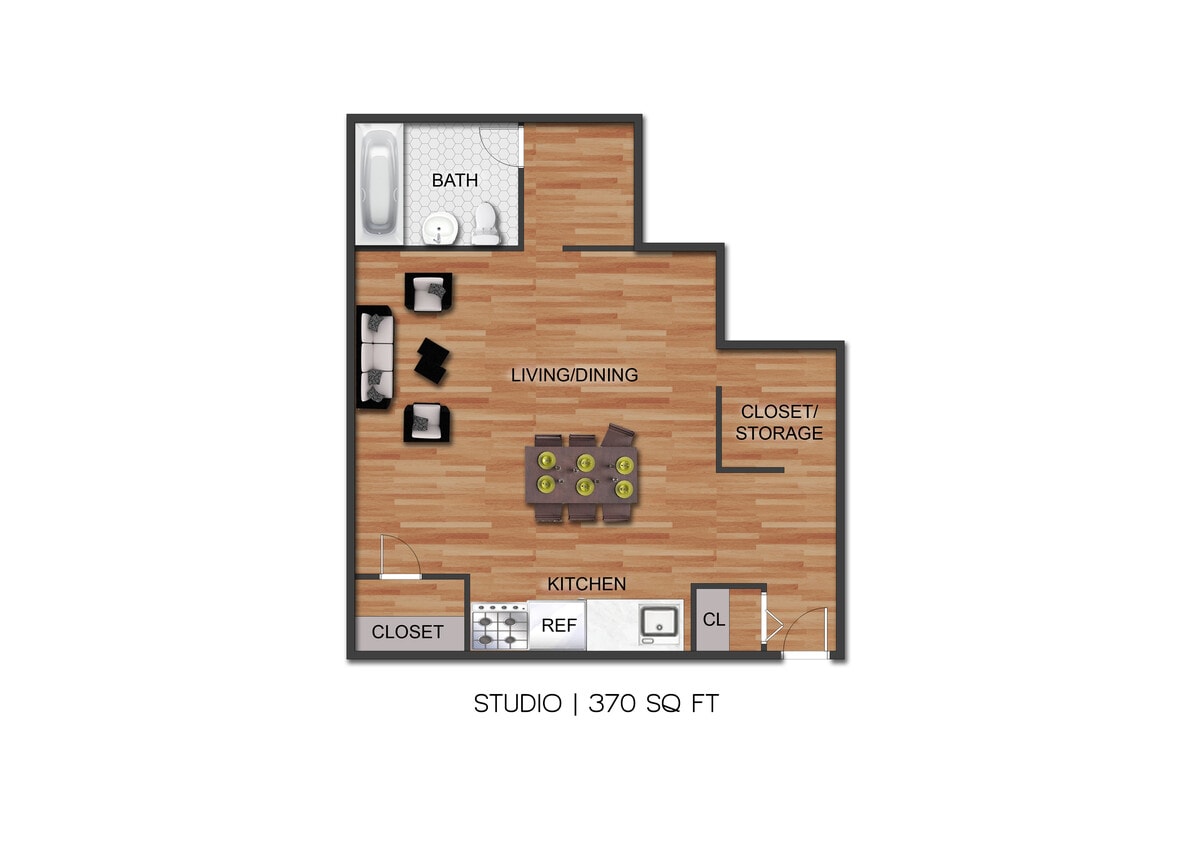 Floor Plan - Studio