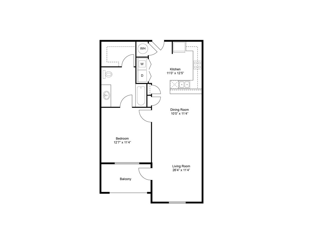Heath 1x1 758 SQ FT - Heath