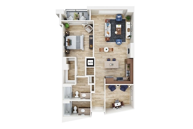 Floor Plan - A19 with Den