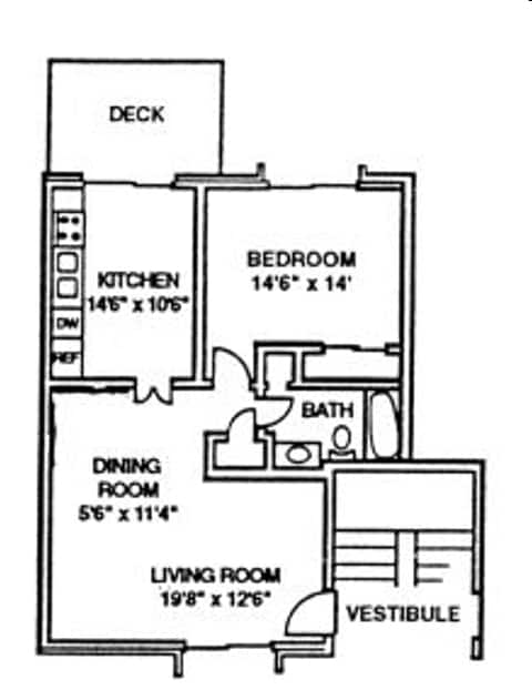 1BR/1BA - 1 Beds, 1 Baths