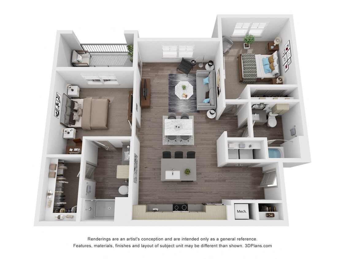 Floor Plan - The Executive (B2)