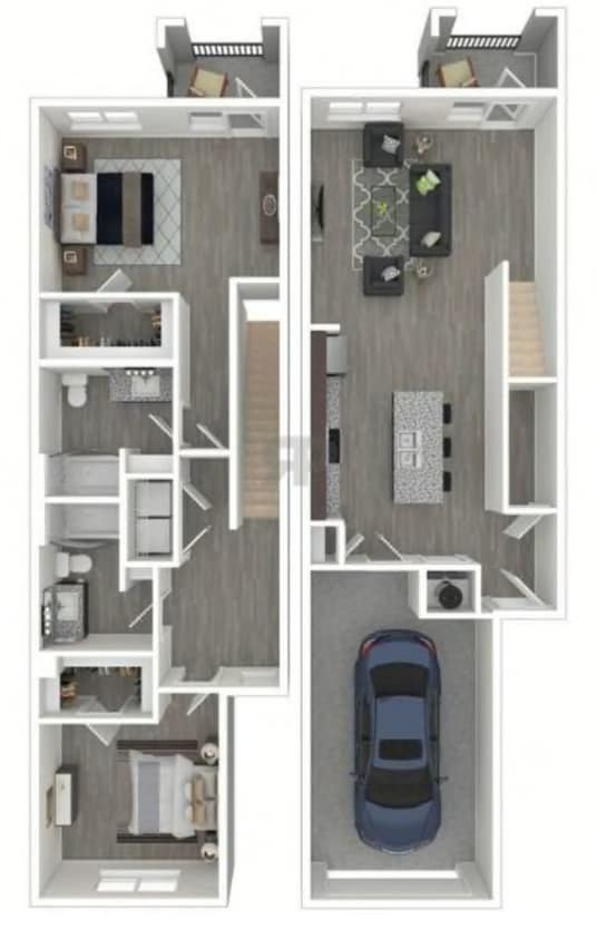 Sweetwater Royal Floor Plan - The Royal (TH)