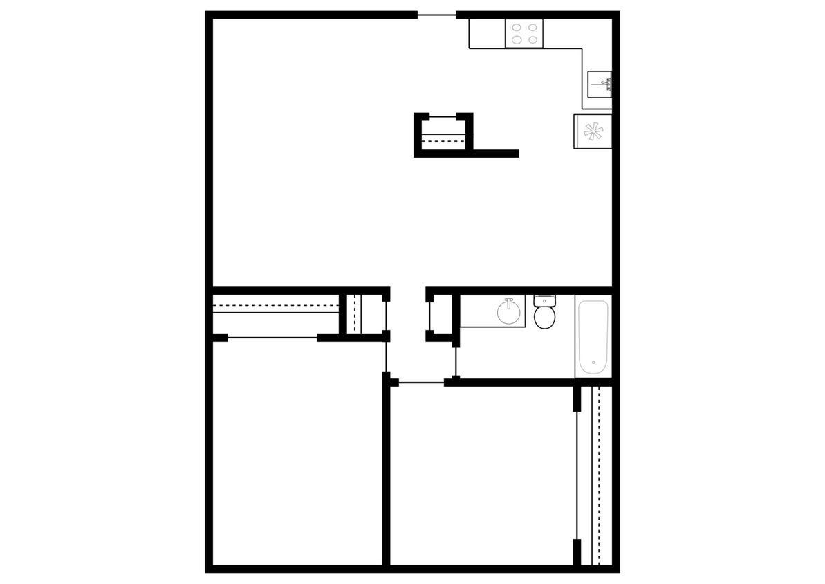 Floor Plan - B1P South