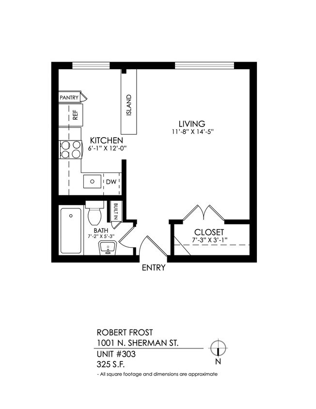 Floor Plan - Studio