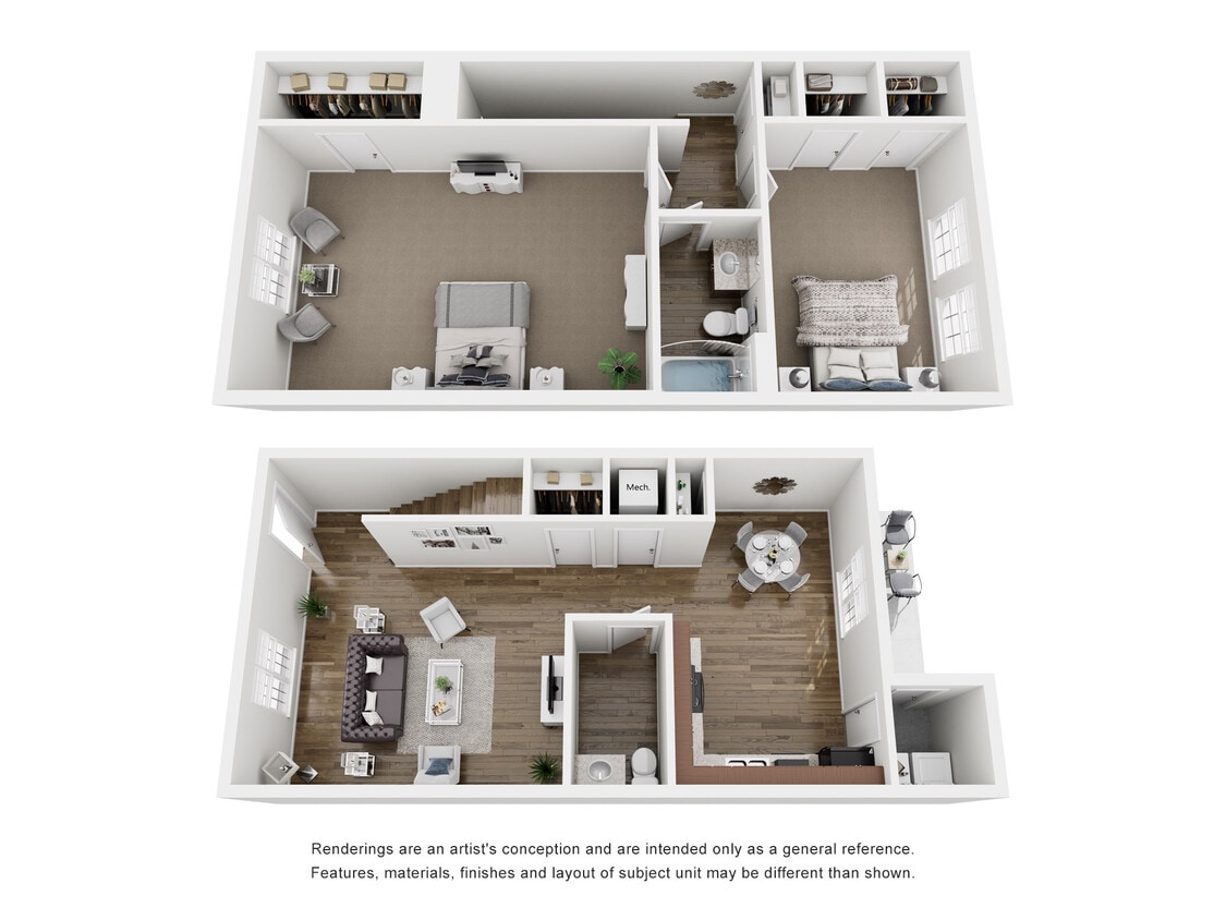 Floor Plan - 2 Bedroom