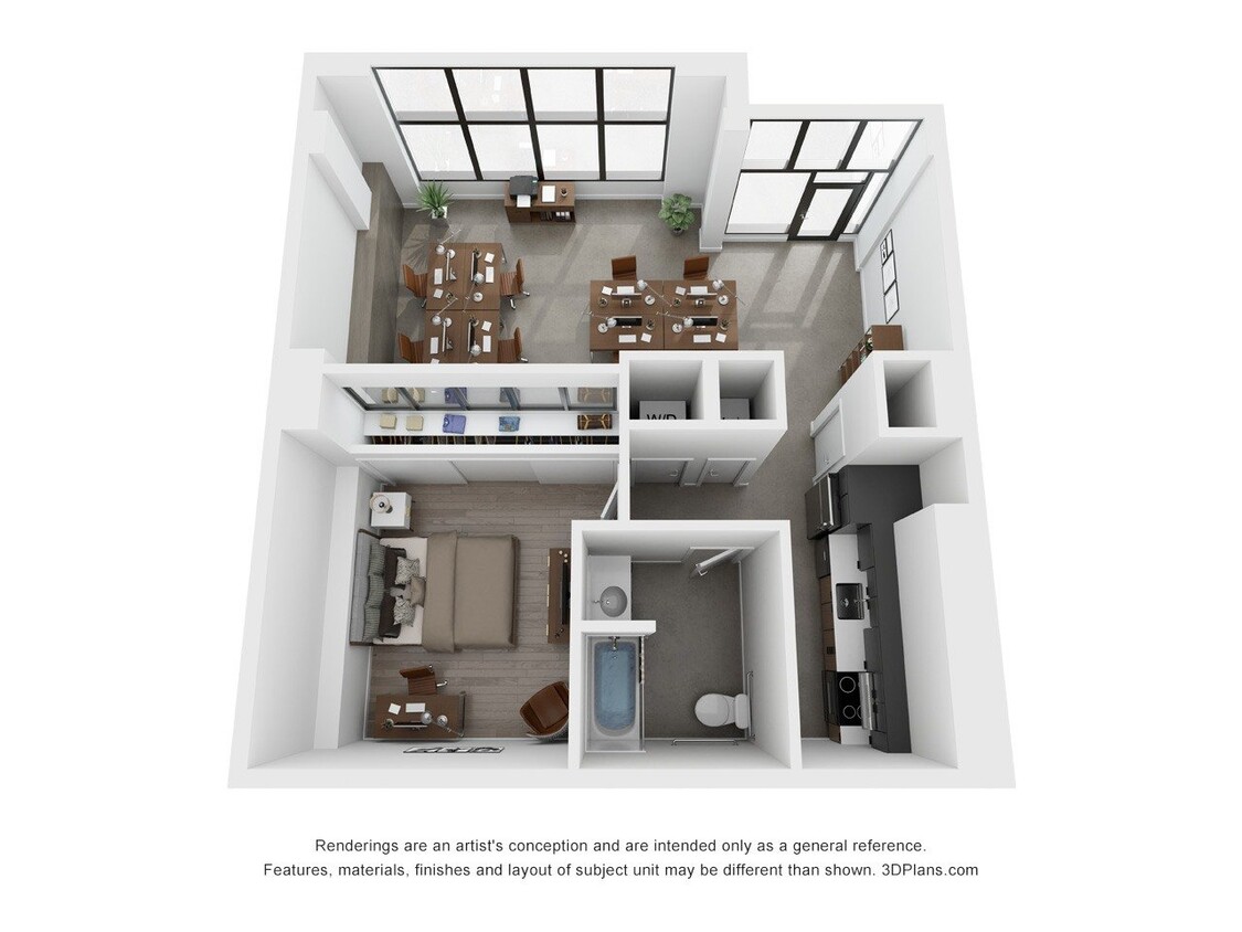 Floor Plan - Live/Work D