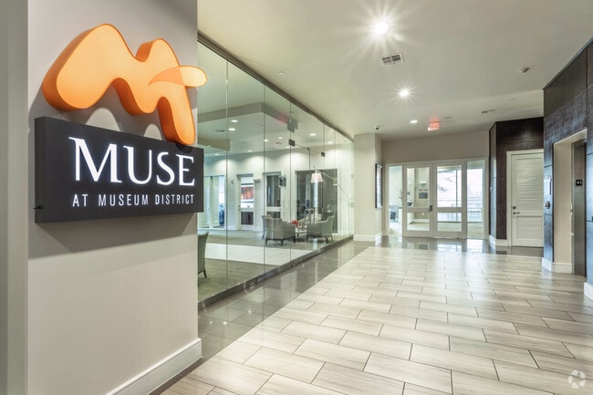 Entrance to the Leasing Office with Elevator Access - Muse at Museum District