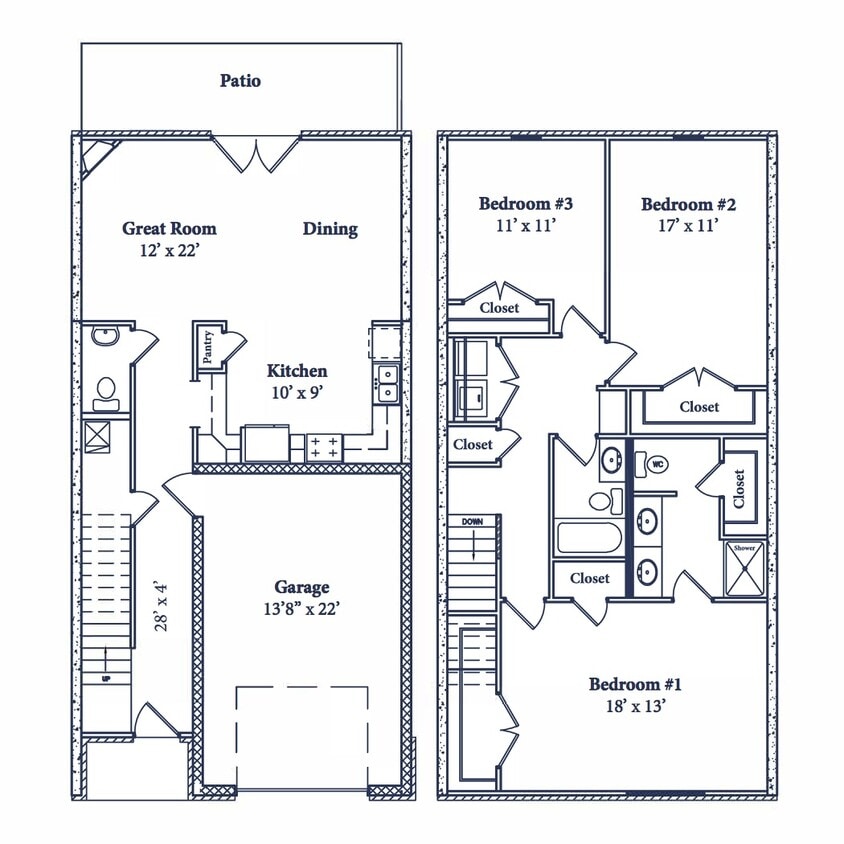Floor Plan - The Charleston
