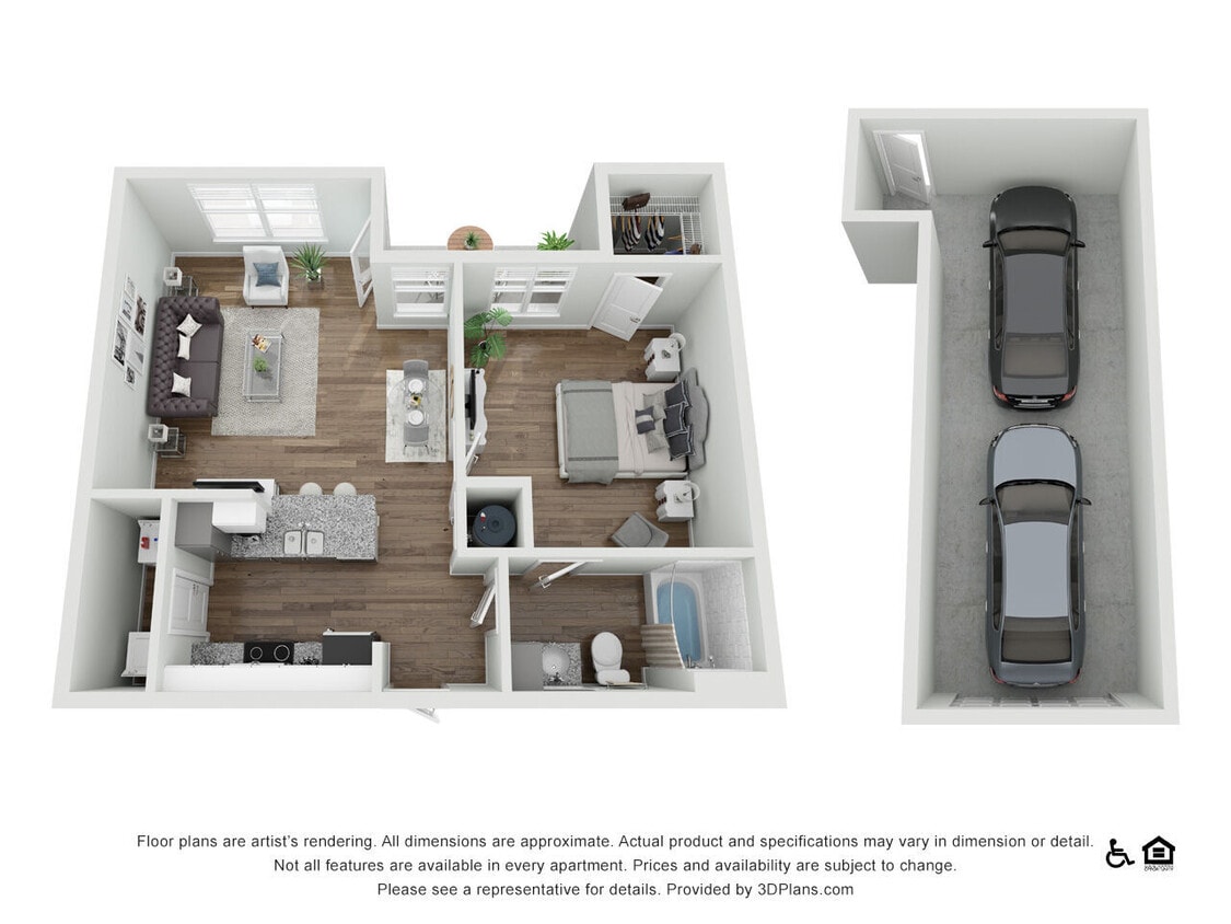 Floor Plan - A1 Garage | Marcel