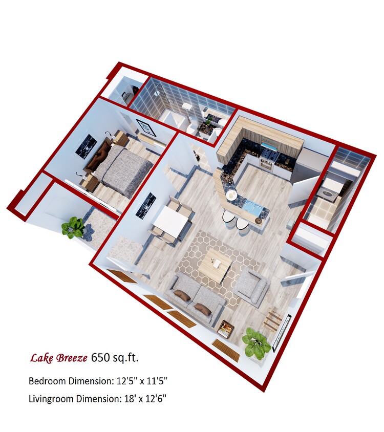 Floor Plan - Lake Breeze
