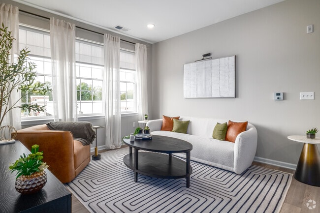 2BR, 2BA - 1,208SF - Living Area - The Edge at Main