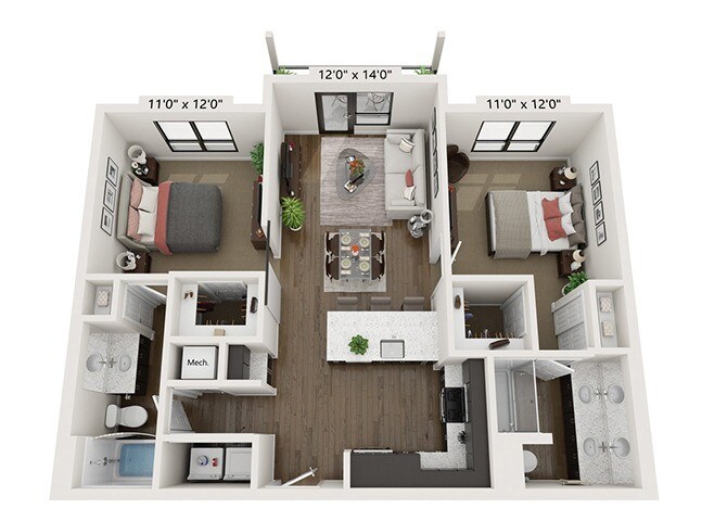 Floor Plan - B2A