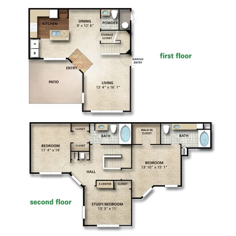 Floor Plan - Empire Deluxe